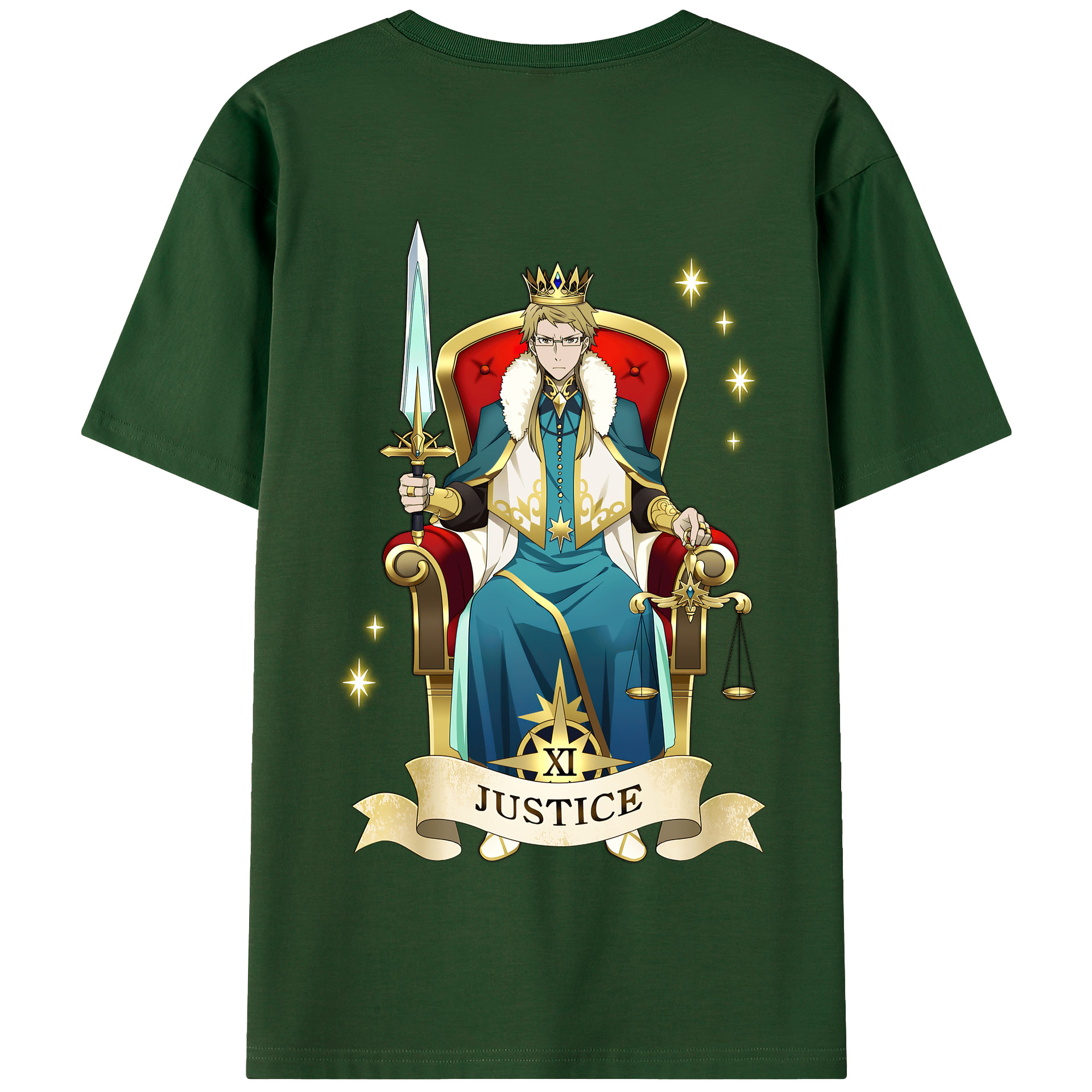 （画像用） 文豪ストレイドッグス Bungo Stray Dogs 綿100％半袖Tシャツ（背面プリント）